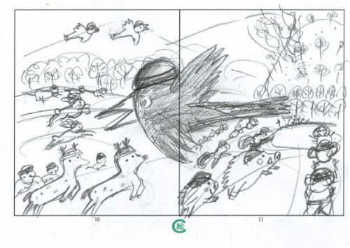 ひつじかいの最初の絵本は 動物の消防士たち が活躍する物語 絵本作家のつくり方 もりのひつじかい の物語な日々